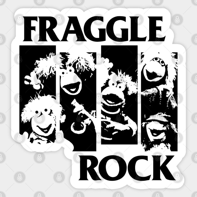 The Fraggle's Flag Rocks! Sticker by ModernPop